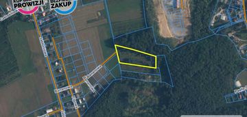 Działka pod lasem 15km od gdańska.