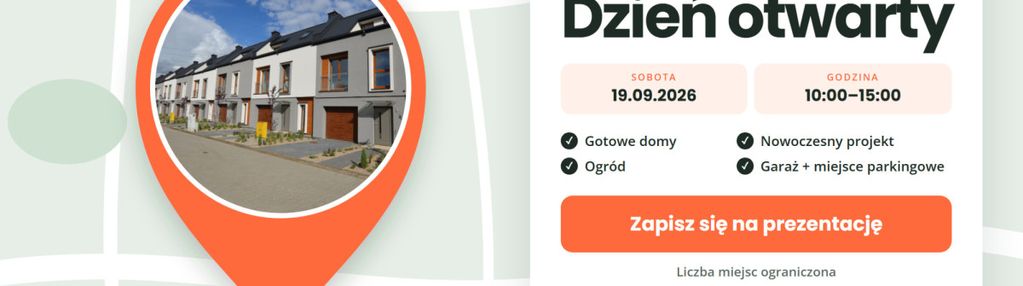 Segment 172m 2+ogród +garaż +poddasze+media