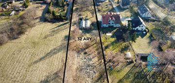 Działka pod zabudowę jednorodzinną - szeregową