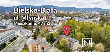 2 pok do remontu | zieleń za oknem | balkon