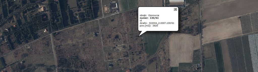 Działka budowlana w ozorowicach ul. sportowa