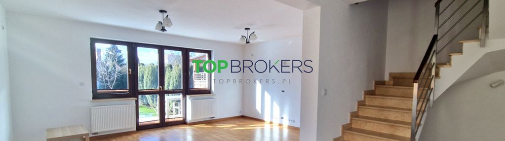 Komfortowy i przestronny dom na biuro, ogródek