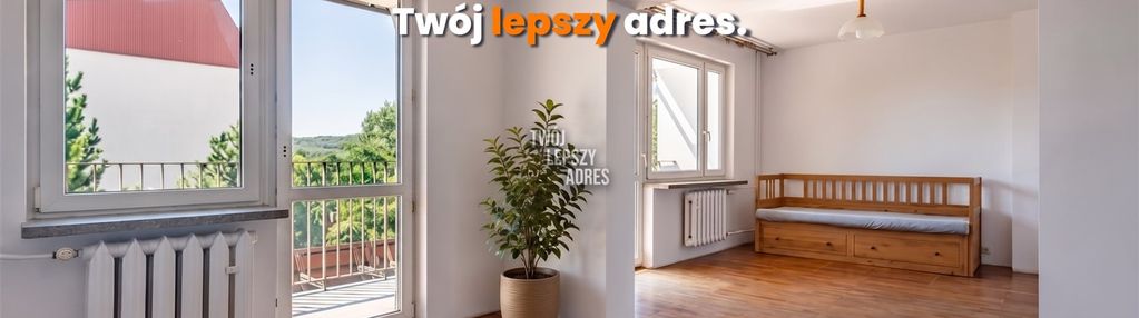 Lea - duży balkon - zieleń - piwnica