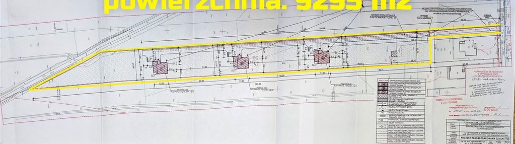 Z pozwoleniem na budowę trzech domów