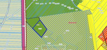 Działka leśna 5200 m² – maliszew