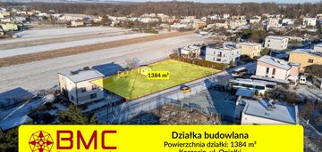 Działka budowlana koszęcin, ul. opiełki 1384m2