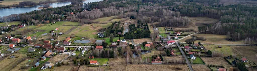 Działka budowlana – 500 m od jeziora bartążek