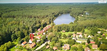 Dom 110 m od plaży jeziora z własnym stawem