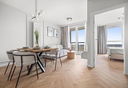 3-pokojowe mieszkanie z widokiem na morze.