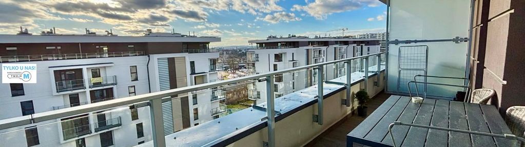 Kawalerka z tarasem i miejscem postojowym