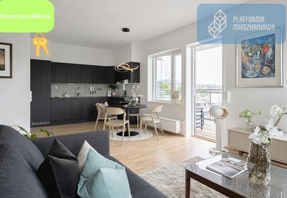 Urokliwe 61,71 m2, 3 pokojowe z dużym balkonem