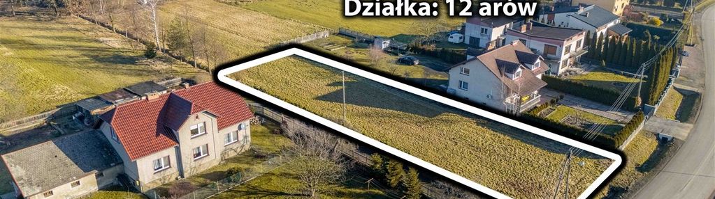Dwie działki budowlane w brzeszczach! ul. bór!