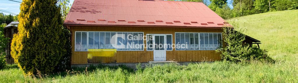 Okazja - drewniany dom na działce 80ar