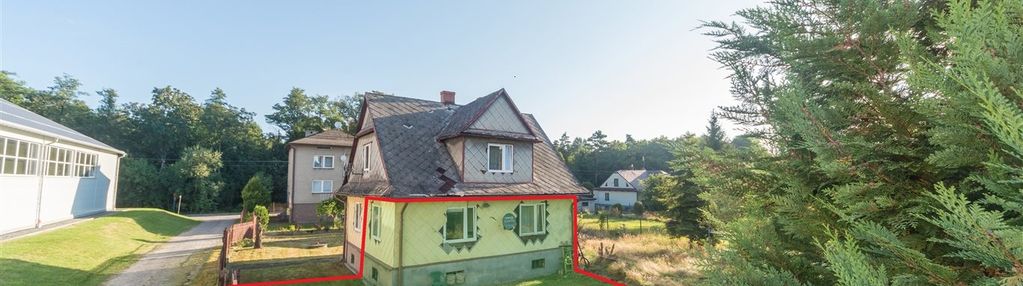 Mieszkanie na parterze w domu z ogródkiem