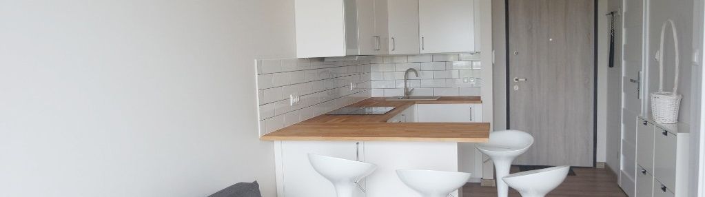 Nowe dwupokojowe mieszkanie z halą garażową