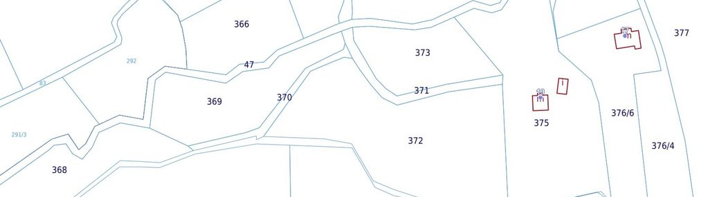 Trzy działki rolne, włosań, mogilany