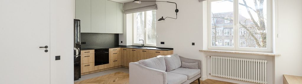 Dwupokojowe 44 m² w kamienicy na saskiej kępie