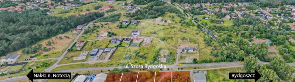 Działki przy szosie bydgoskiej w łochowie