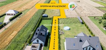 Ogrodzona działka 917m2 glinik
