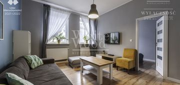 Starowiejska,2 pokoje, umeblowane, wysokie wnętrza