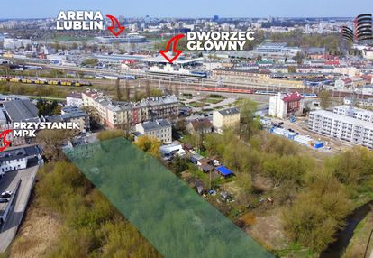 Działka pod bloki- blisko dworca metropolitalnego