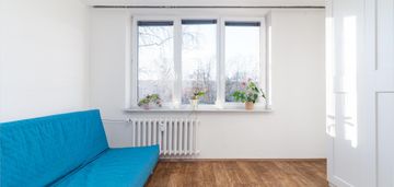 3 pok | saska kępa | loggia | 46,5 m2