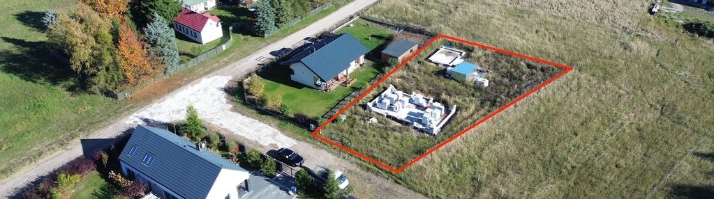 Na sprzedaż działka z rozpoczętą budową wierzyce