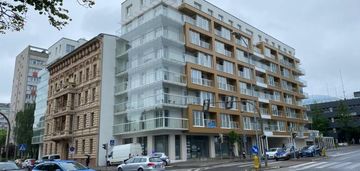 0% prowizji, duża kawalerka/2 pokoje, 42m2,centrum nowa inwestycja przy galaxy