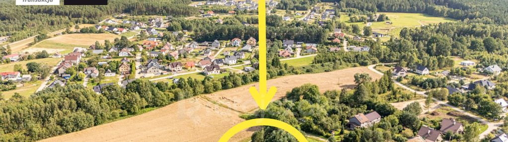 Uzbrojona z mpzp | gościcino | widok na las i łąki