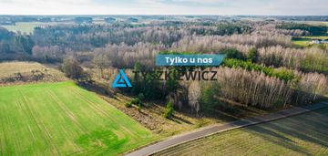Działka w borach tucholskich, możliwość zabudowy