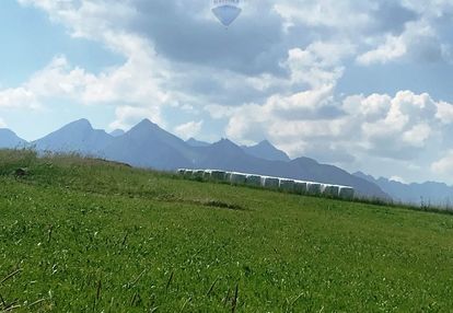 Działka  w rzepiskach z widokiem na tatry