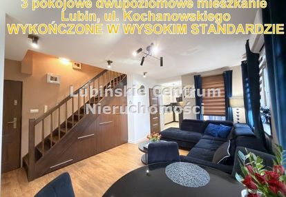 3 pokojowe mieszkanie dwupoziomowe - wykończone