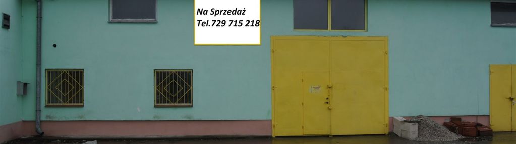Atrakcyjna działka przemysłowa z halą włocławek