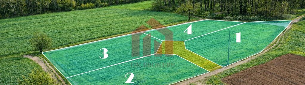 Ropczyce, 4 wyjątkowe działki przy lesie