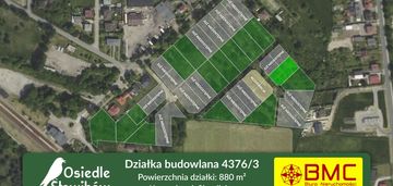 Działka budowlana koszęcin ul. słowików 880m2