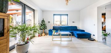 Dom z ogrodem|3 kondygnacje mieszkalne: 121m2+67m2