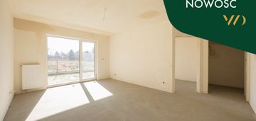 3 pokoje z ogródkiem| 60,86 m2 |bez pcc| radzymin