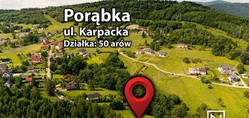 Działka budowlana | 50a | otoczenie lasu