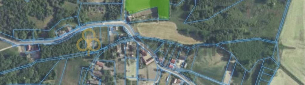 Duża działka siedliskowa, piękna okolica, obiszów