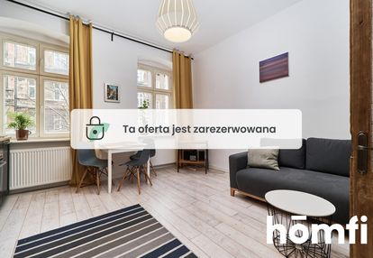 Stylowe dwupokojowe mieszkanie w centrum miasta