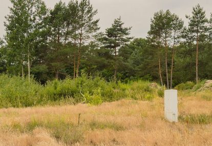 Działka z wz i skrzynką z prądem – sieradz