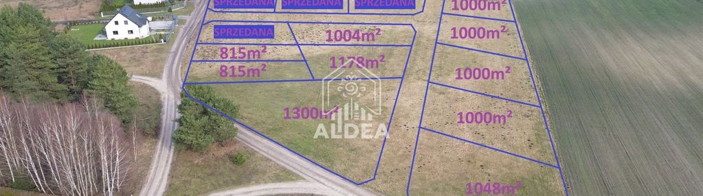 Działki budowlane 19km od bydgoszczy