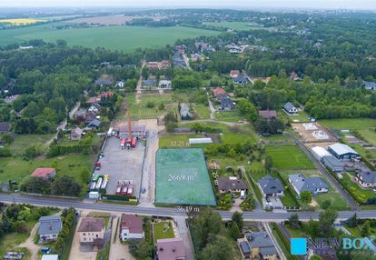 Działka inwestycyjna 2669 m²|wierzchowisko|długa