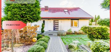 Murowaniec - piękny dom z antresolą i ogrodem