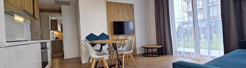 Nowoczesny apartament 3-pokojowy z dużym ogródkiem i dostępem do basenu