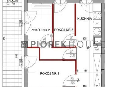 3-pokojowe mieszkanie na pradze-południe