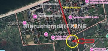 Działka nad morzem -800 m od plaży - sianożęty -