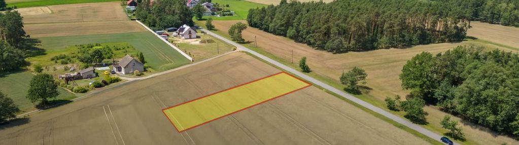 Działka zborowskie gaz kanalizacja woda blisko las