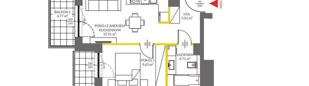 ✔️gotowe-nowe-promocja-0% prowizji-2 balkony-zach