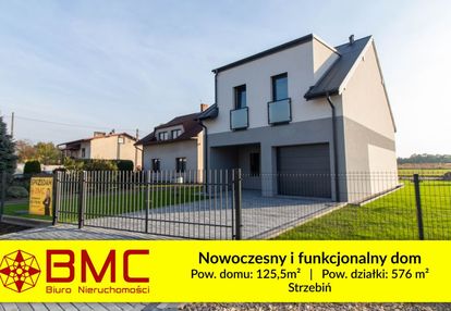 Nowoczesny dom jednorodzinny w strzebiniu